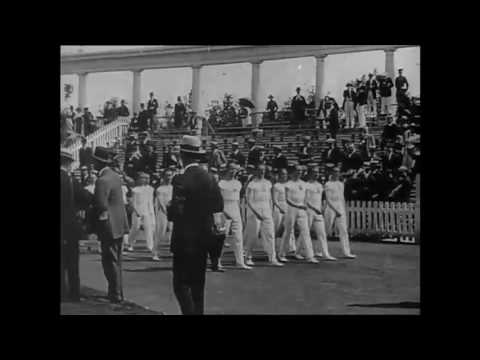 Opening Ceremony of the Antwerp (Belgium) Olympic Games, 1920