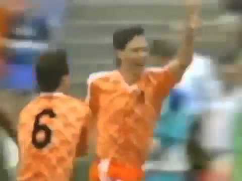 Goal Marco van Basten in the Euro 1988 final