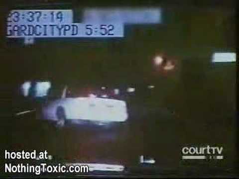 NYPD Ghost car chase