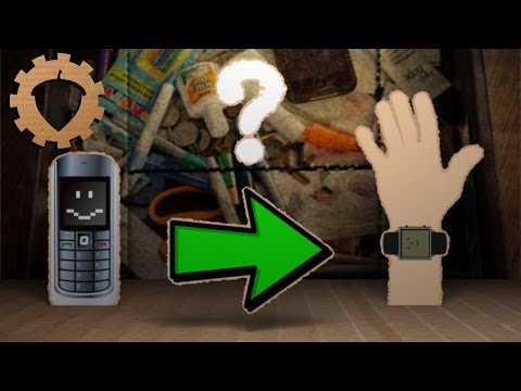 Make Your Own Smartwatch From An Old Cell Phone (Part 1)