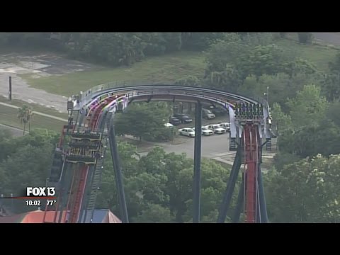 Passengers rescued from Busch Gardens roller coaster