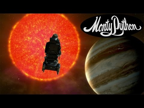 Stephen Hawking Sings Monty Python… Galaxy Song (Music Video)