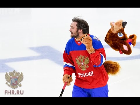 Ovechkin, Malkin &amp; Kuznetsov Prank. Mascots Made in Russia
