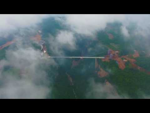 The longest and highest Glass Bridge in the world