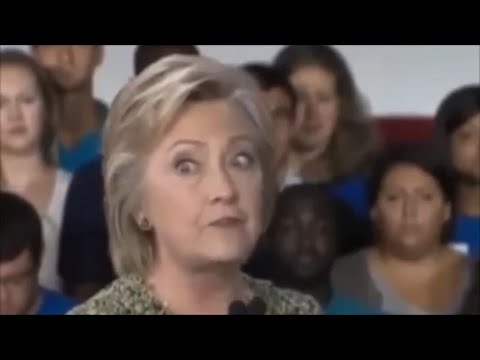 Hillary Clinton's Bizarre Eye Movement Before Canceling Event