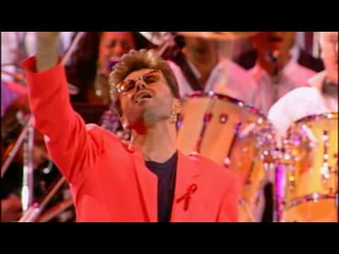 Queen &amp; George Michael - Somebody to Love - (Live Wembley 1992) - HD