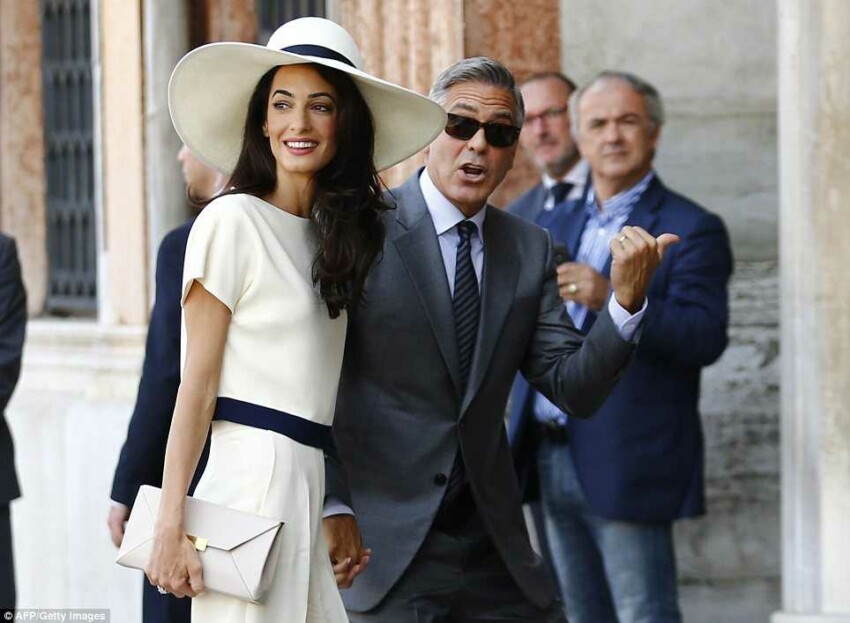 Свадьба Джорджа Клуни в фотографиях