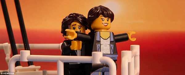 сцены из кинофильмов в LEGO