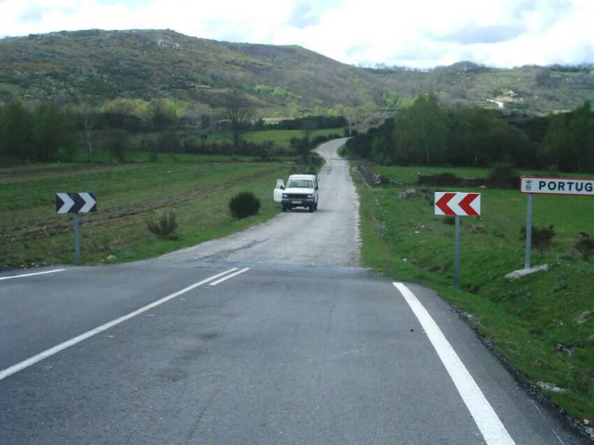 Испания и Португалия граница