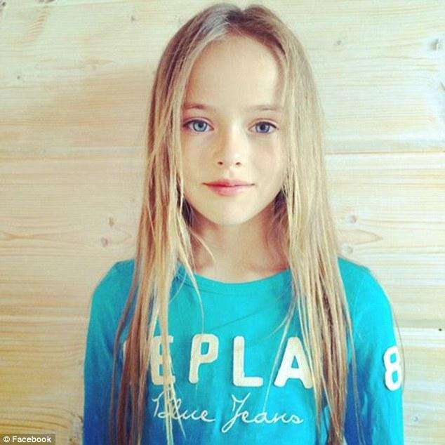 "Самая красивая девочка в мире": 9-летняя модель из России 6