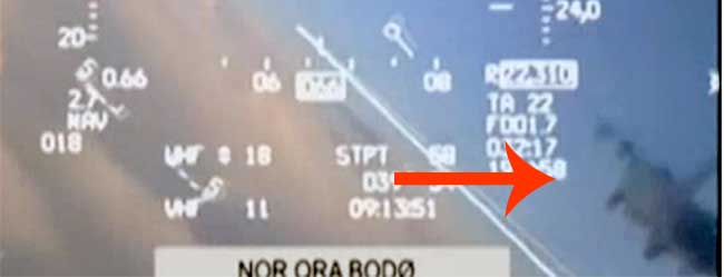 Русский МиГ подрезал норвежский F-16