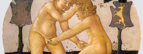 19 очень странных изображений детей эпохи Возрождения