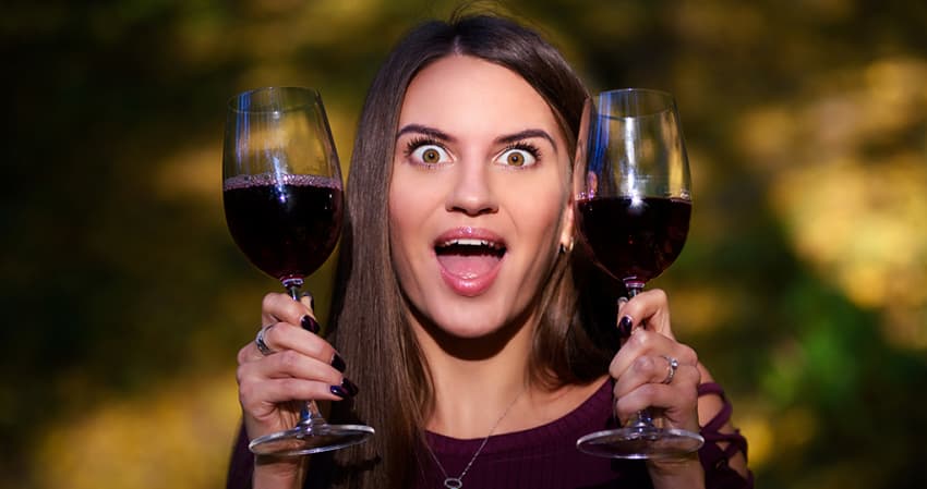 25 признаков того, что вы пьете слишком много вина