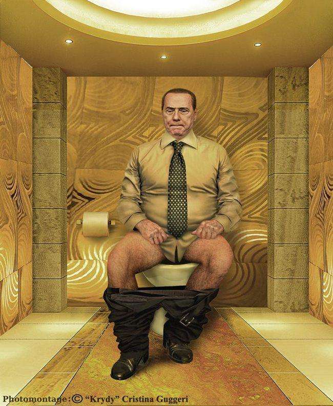 изображений известных политиков в туалете 4