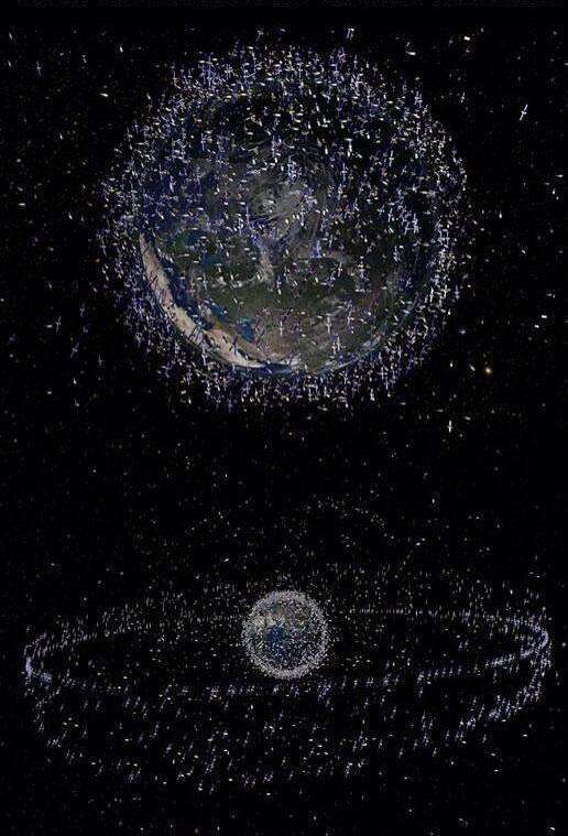все спутники, летающие вокруг нашей планеты