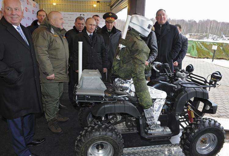 Боевой робот аватар Путин