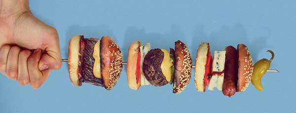 креативных гамбургеров