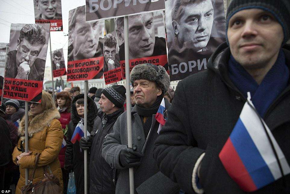 Марш памяти Бориса Немцова в фотографиях-7