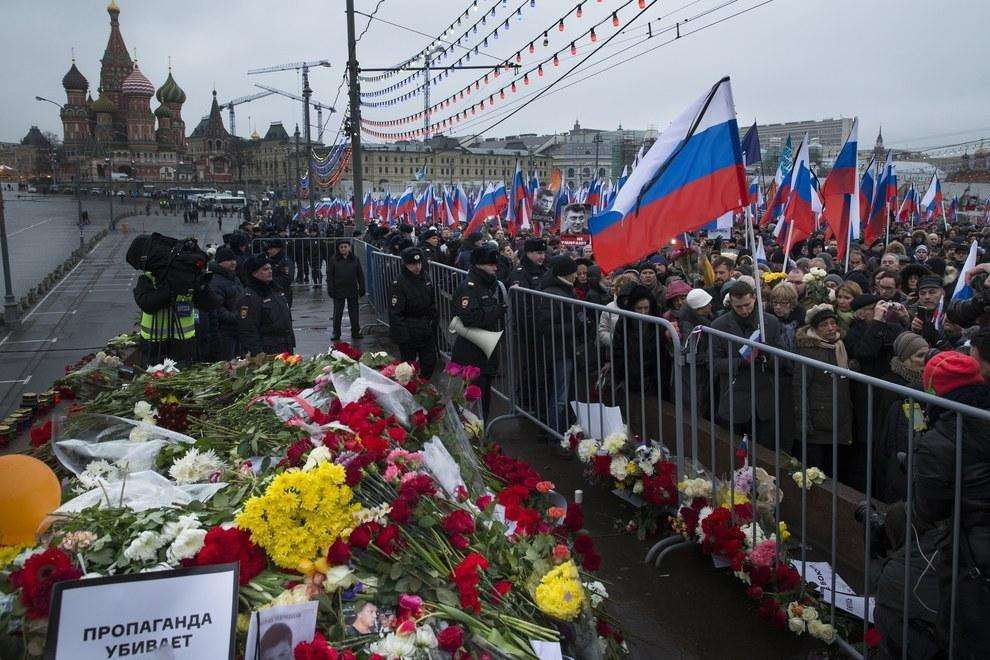Марш памяти Бориса Немцова в фотографиях-9