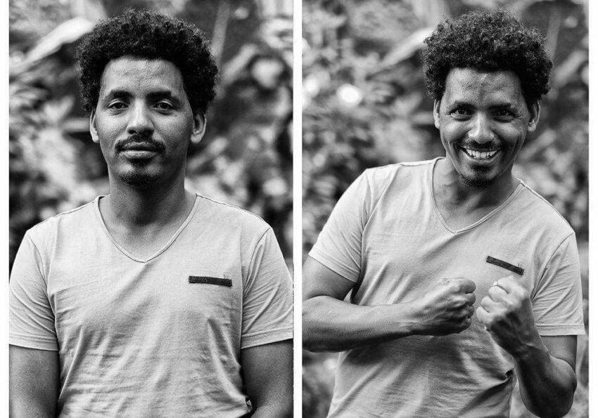 Берхану, предприниматель. Аддис-Абеба, Эфиопия быть 30-летним