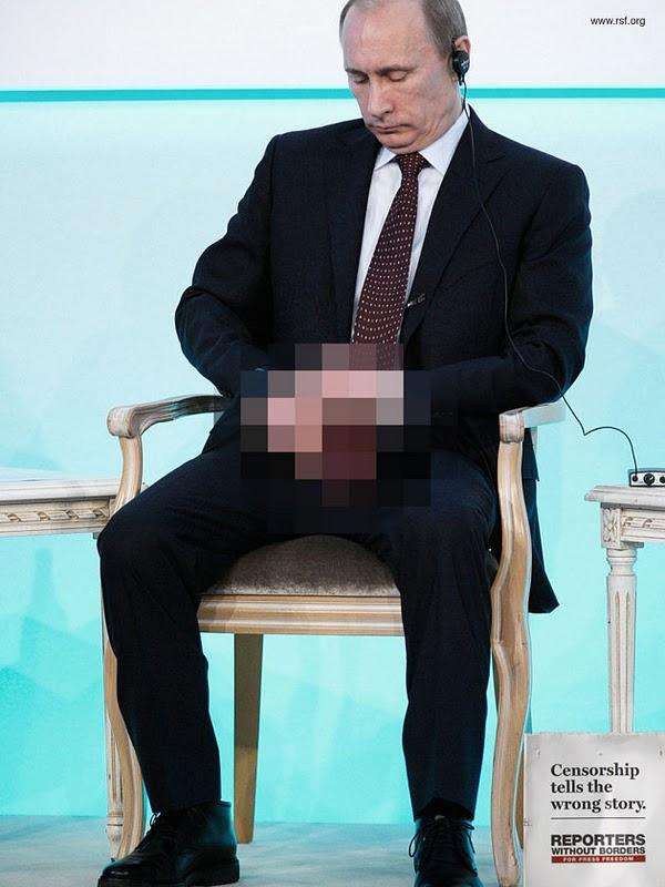 Путин. Цензура искажает реальность