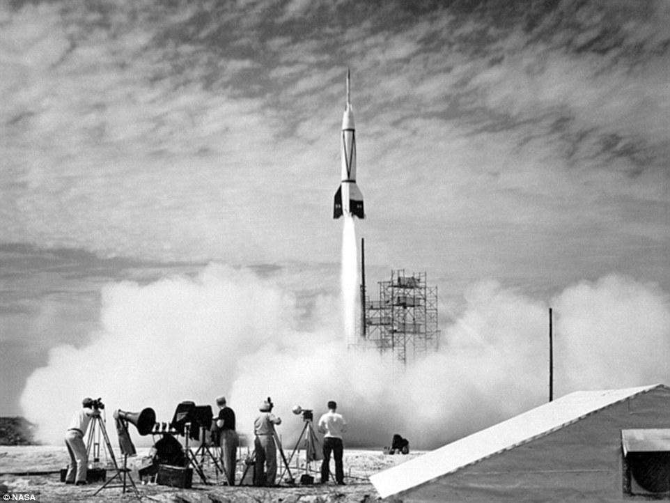 Первая фотография запуска космической ракеты, 1950 год