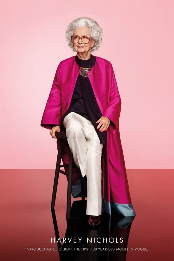 100-летняя модель снялась для Vogue