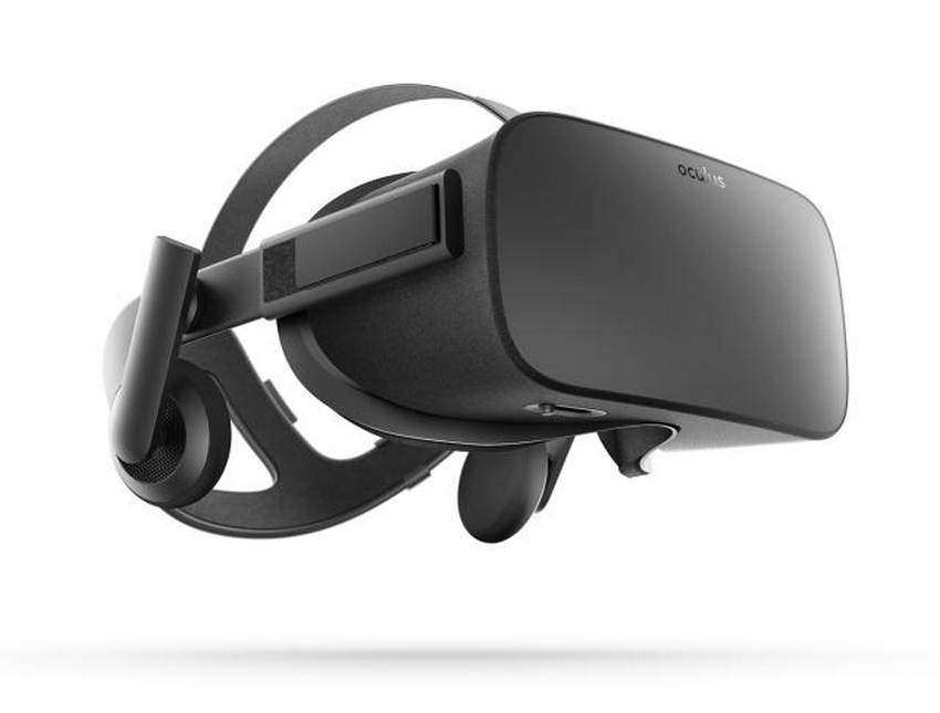 This image released by Oculus shows the Oculus Rift virtual reality headset. (Oculus via AP)