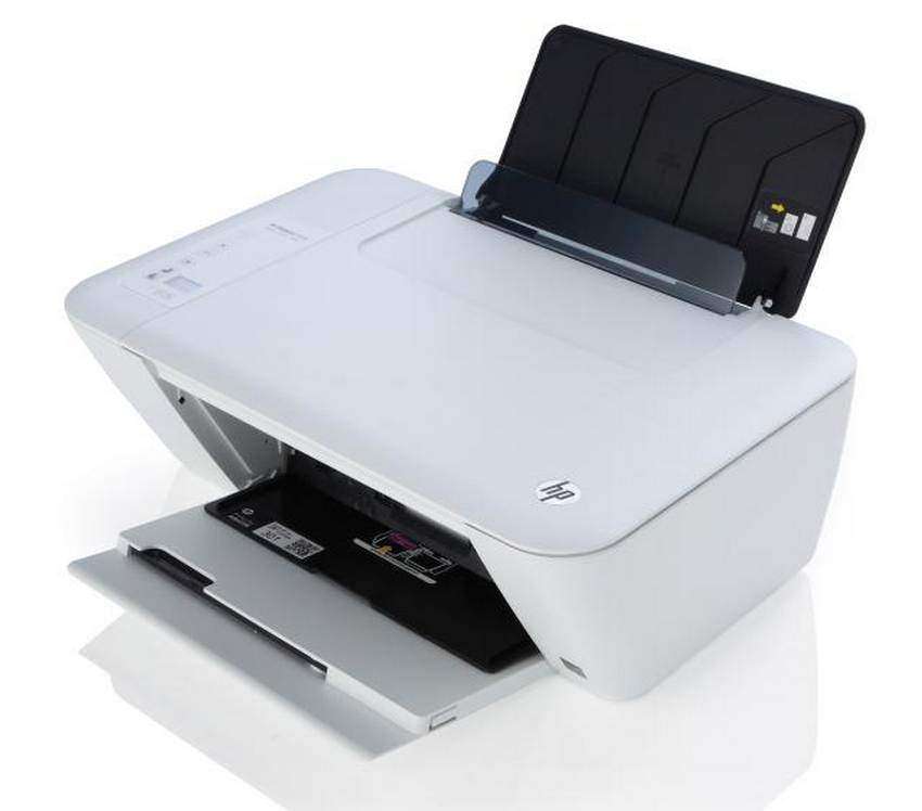 An HP Deskjet 2540 printer photographed on a white background, taken on March 3, 2014. (Photo by James Looker/MacFormat Magazine via Getty Images)