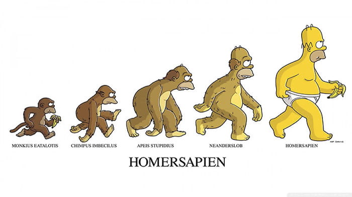 20 лучших сатирических карикатур об эволюции человека и человечества