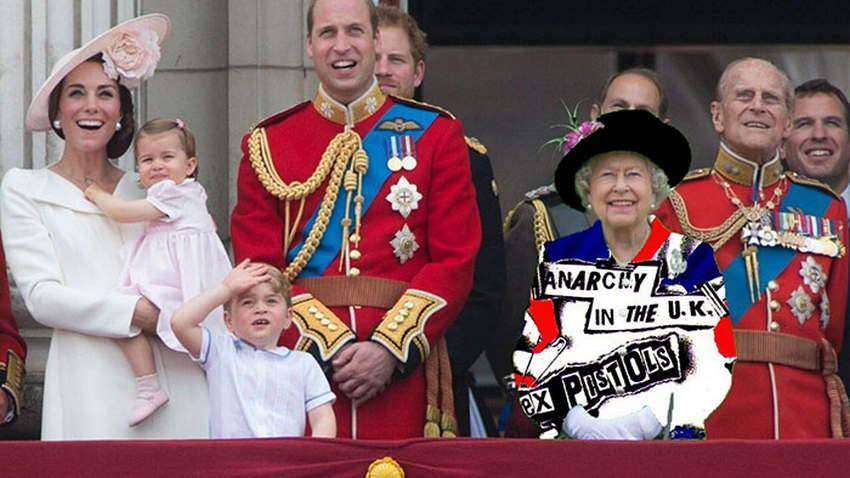 10 самых смешных мемов про королеву Елизавету II в костюме - хромакее