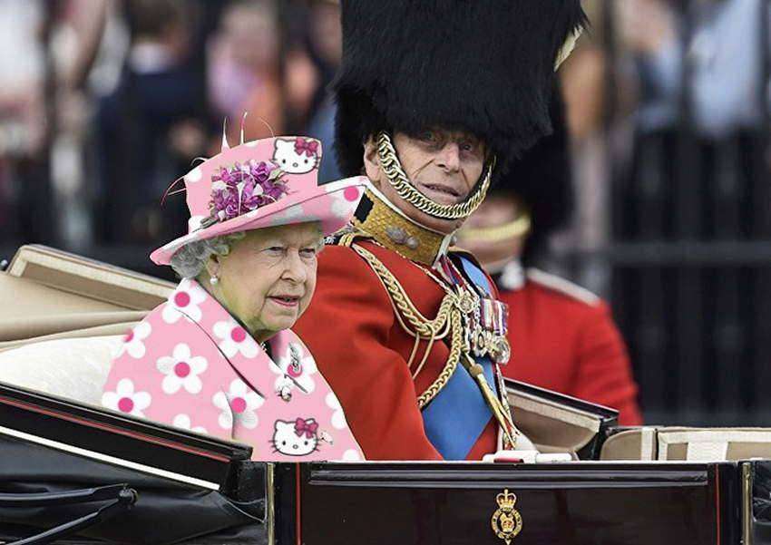 10 самых смешных мемов про королеву Елизавету II в костюме - хромакее
