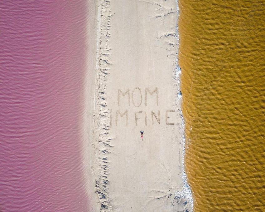 "Мам, я в порядке": путешественник успокаивает маму через Instagram