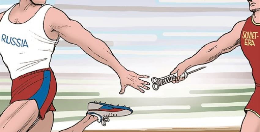 Шутки о допинговом скандале в российском спорте