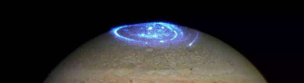 полярного сияния на Юпитере