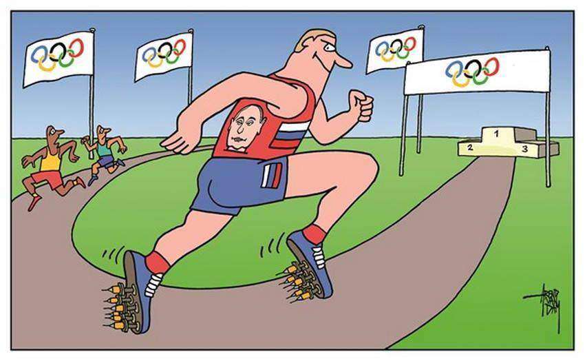 Как это выглядит со стороны: 15 лучших карикатур на тему допингового скандала в России