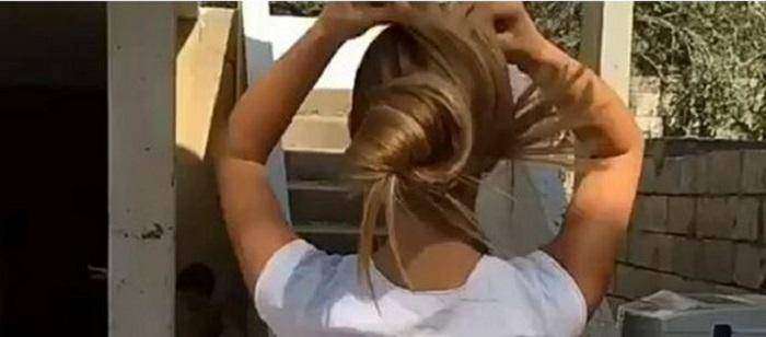 девушки распускают длинные волосы в Инстаграм