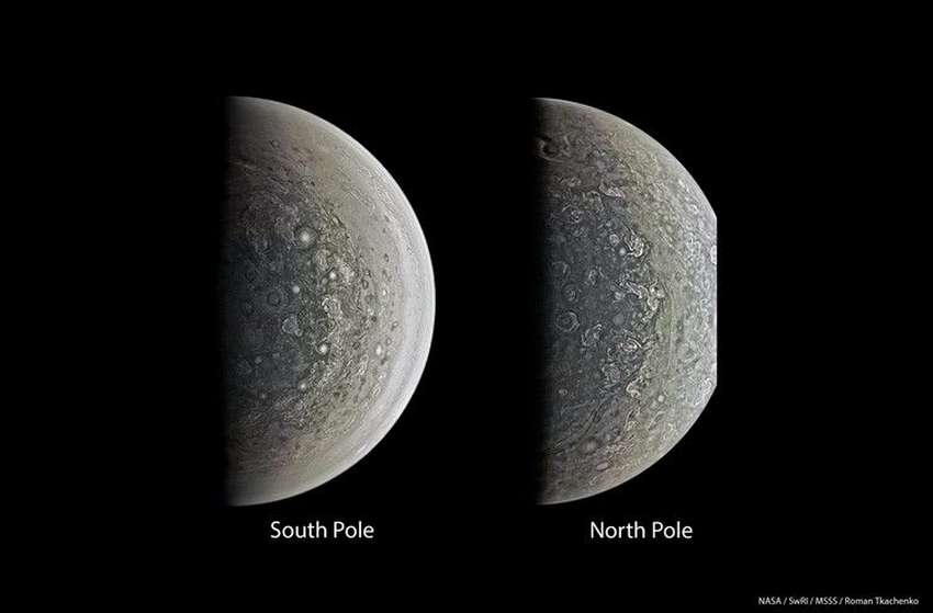 Таким Юпитер вы еще не видели: Что заснял зонд "Юнона"