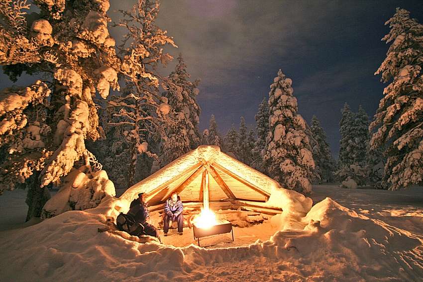 Laponie, Finlande, Rovaniemi, Europe, hiver, cercle artique, Lapland, Finland, winter, artic circle