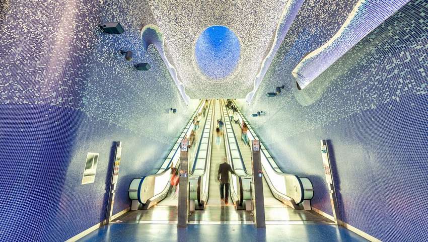 красивые станции метро в мире toledo