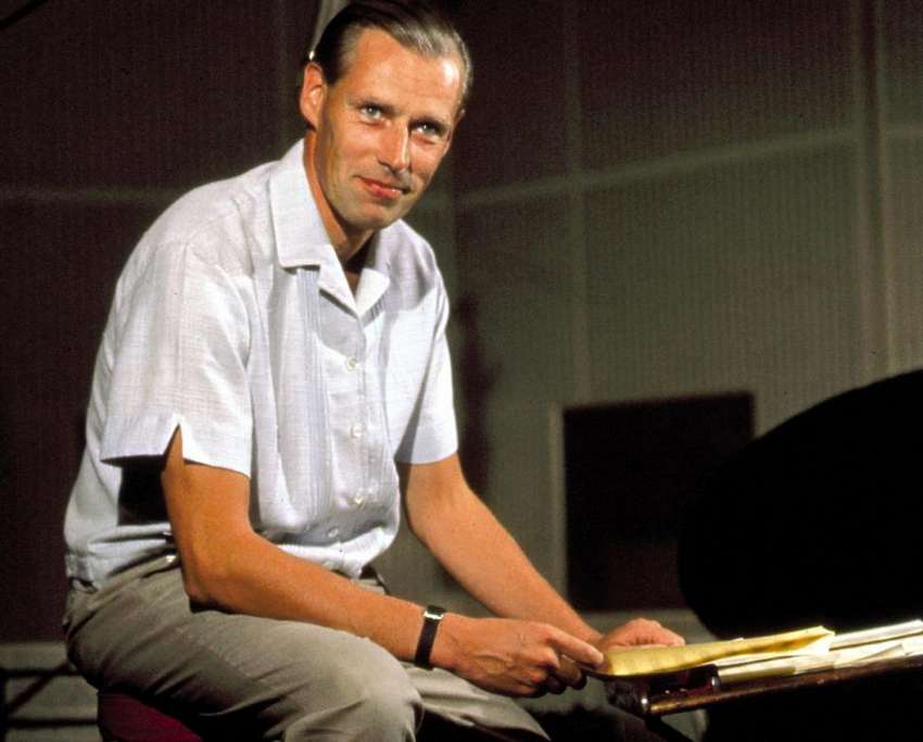 - UNDATED PHOTO - George Martin also known as "The Fifth Beatle," was the studio force behind many o..