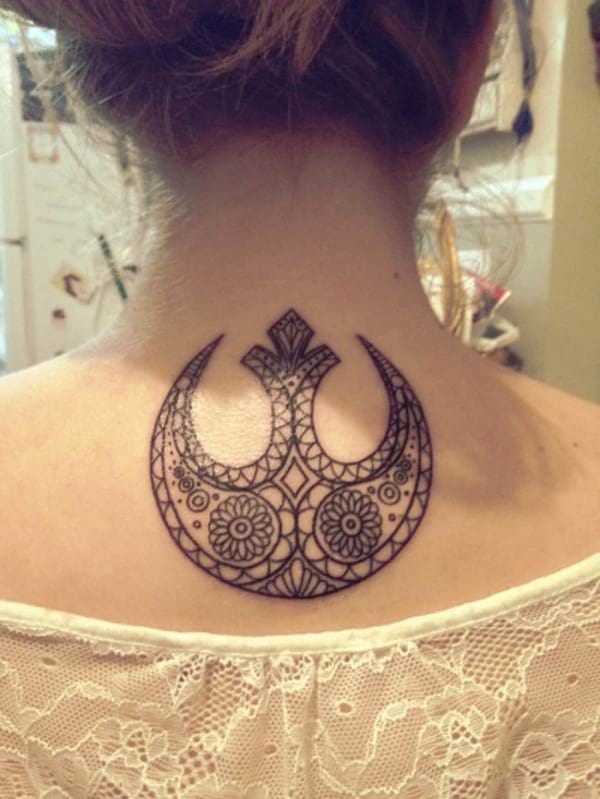 12 самых крутых татуировок по мотивам "Звёздных войн" в этой Галактике