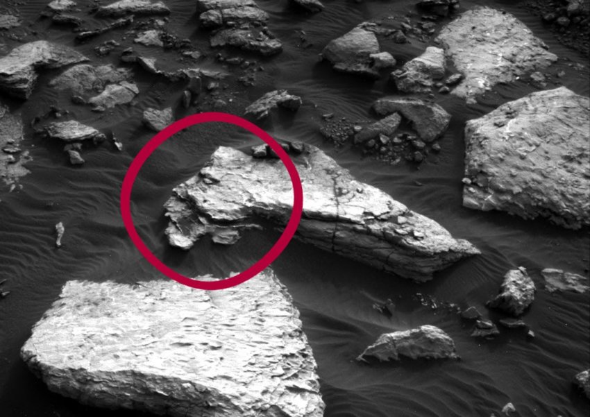 Загадочные объекты на Марсе: 33 фото с Марса. С объяснениями 2